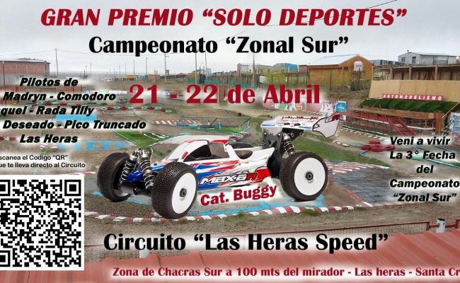 Se confirmò la reinauguraciòn del Circuito Las Heras Speed para el 22 de Abril