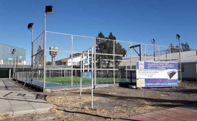 El viernes 23 se inaugura la cancha de césped del playòn deportivo del Bº Don Bosco