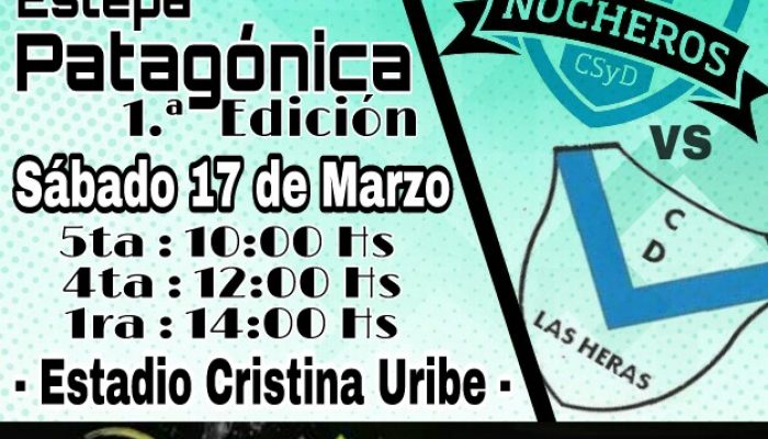 El clásico local  inaugura la 1era.  edición de la Copa “Estepa Patagónica”