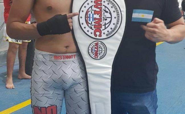 Juan “el renegado” Forneròn se consagró Campeòn del Open Fights  de San Juan