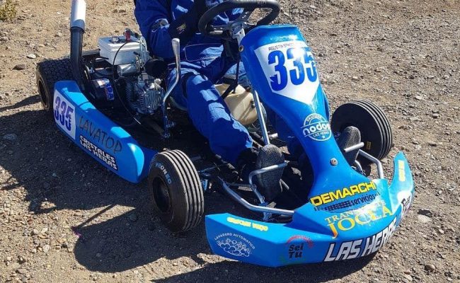 Por un desperfecto elèctrico Agus Sandoval  abandonó  en la  4ta. vuelta cuando punteaba  la  carrera