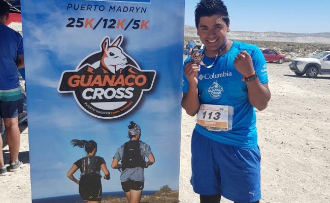 Matías Juárez participó en el Guanaco Cross representando a Hijos del Viento