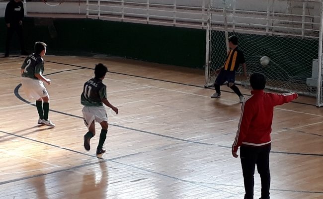 Se jugó una nueva jornada del  fut sal infantil