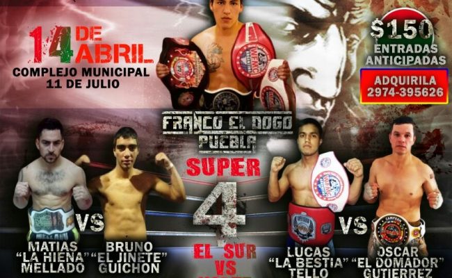 LA PATAGONIA REBELDE, el gran evento de Kick Boxing en Las Heras