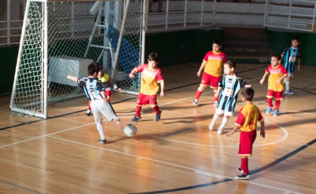 COMPLEJO 11 DE JULIO : Nueva jornada del fut sal infantil