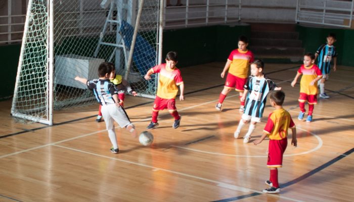 COMPLEJO 11 DE JULIO : Nueva jornada del fut sal infantil
