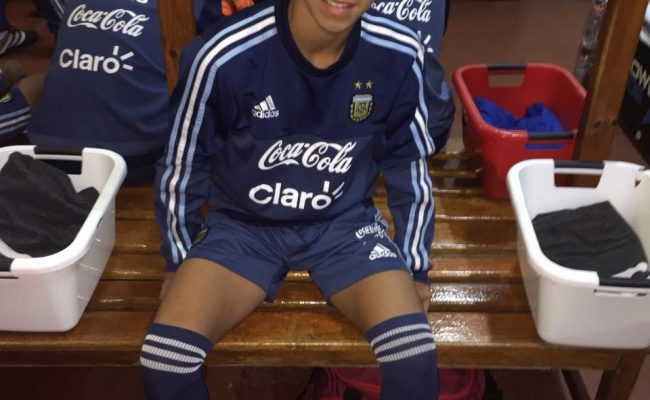 EL SUEÑO DEL PIBE :  Juancito Gauto, de Perito Moreno a la Selecciòn Argentina Sub 15