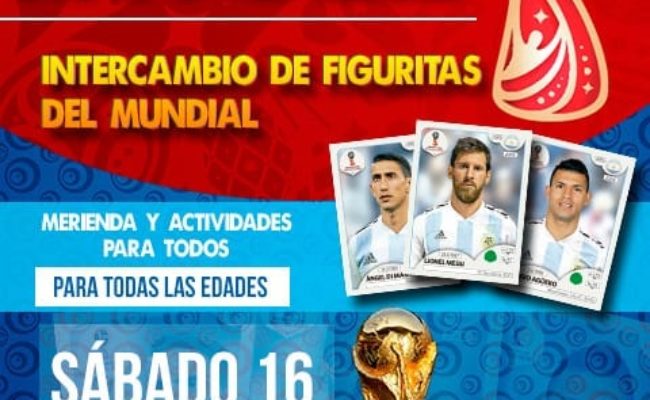 INTERCAMBIO DE FIGURITAS DEL MUNDIAL