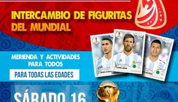 INTERCAMBIO DE FIGURITAS DEL MUNDIAL