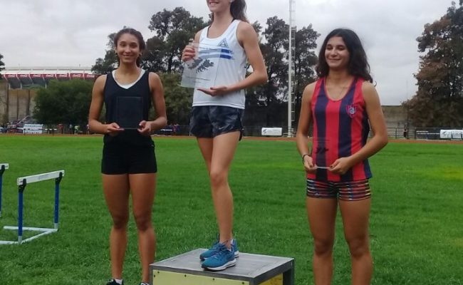 NACIONAL U 20 DE ATLETISMO :   Kim  culminò 4ta. en 200 metros