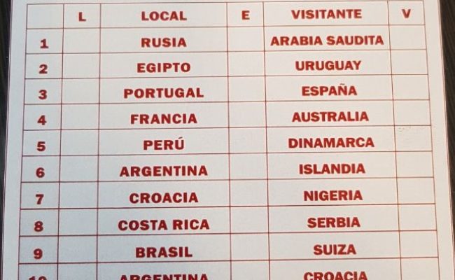 EL GRAN DT DEL MUNDIAL :  HASTA EL  MARTES 12 SE RECIBEN LAS APUESTAS