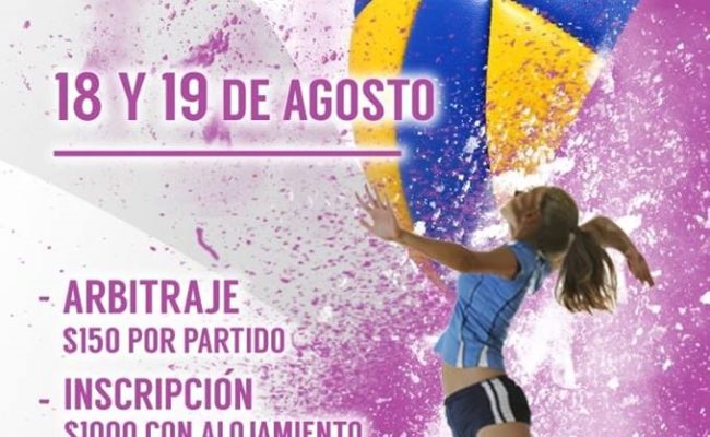 1° Edición del Torneo de Voley Femenino Patagónico Internacional “Copa Las Heras”, en nuestra ciudad.