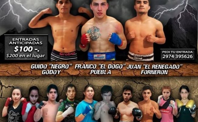 GRAN  EVENTO  DE  KICK BOXING :   LA  PATAGONIA  REBELDE  II