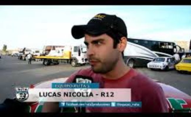LUCAS NICOLÍA LIDERÓ CASI TODA LA CARRERA PERO UNA ROTURA LO PRIVÓ DE SU PRIMERA VICTORIA