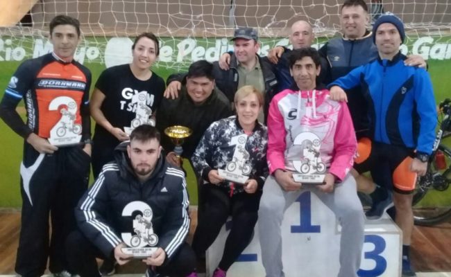 CICLISTAS  LASHERENSES  COMPITIERON   EL DOMINGO  EN  RIO  MAYO