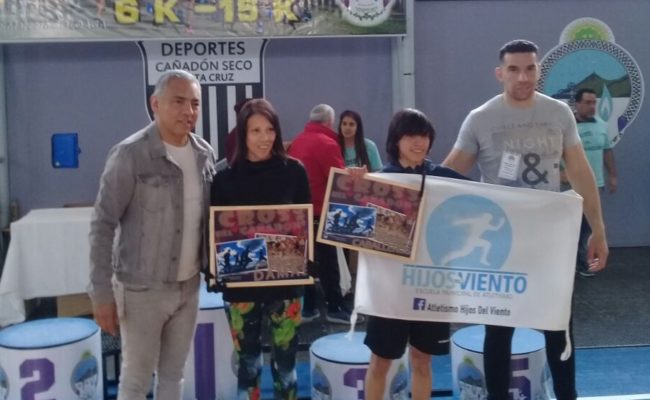 ATLETAS LASHERENSES EN EL CROSS DEL CAÑADON