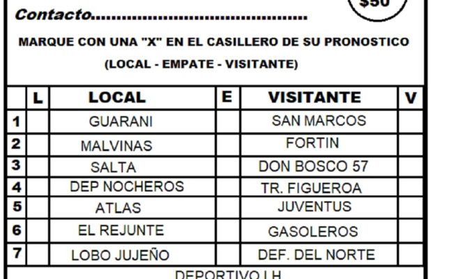 “EL GRAN VETE” COMIENZA A JUGARSE CON LA 4TA. FECHA