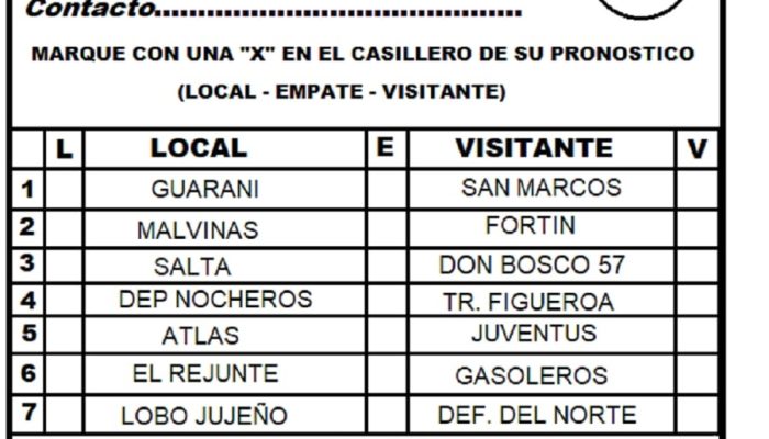 “EL GRAN VETE” COMIENZA A JUGARSE CON LA 4TA. FECHA