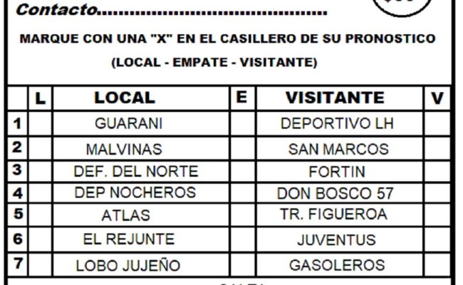 “EL GRAN VETE”:   5500 PESOS EN EL POZO