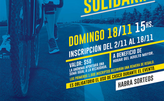 10º  BICICLETEADA Y CAMINATA SOLIDARIA