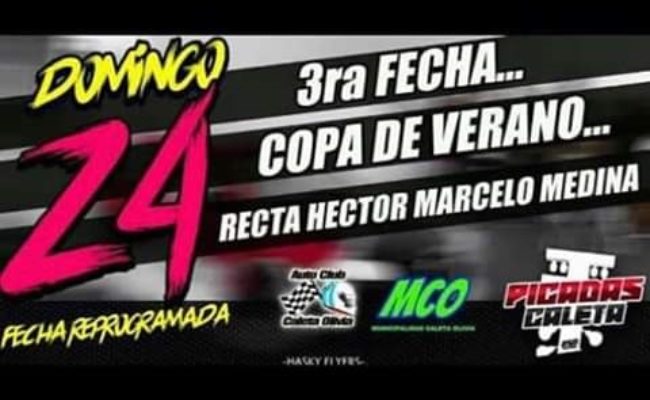 PICADAS:     “PISU” SILVA  Y  DANIEL RÍOS PARTICIPARÁN  DE   LA “COPA  DE  VERANO” EN  CALETA OLIVIA