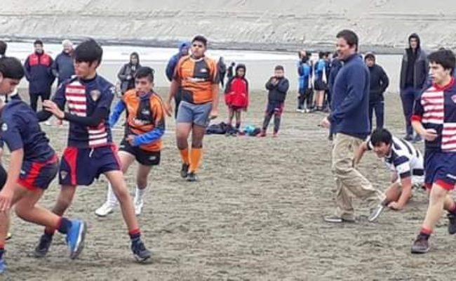 Kosten Aike R.C presente  en la  8va edición del  Rugby Playero en Rada Tilly