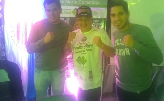 SE  PRESENTÓ OFICIALMENTE  “LA PELEA  DEL SIGLO” EN  LAS  HERAS