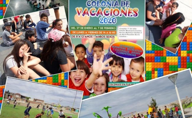 ARRANCARON   LAS   COLONIAS DE VACACIONES  2020