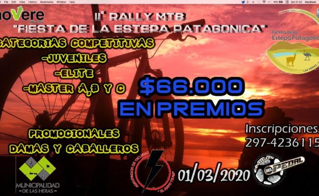 2º RALLY DE MTB “FIESTA DE LA ESTEPA PATAGÒNICA”