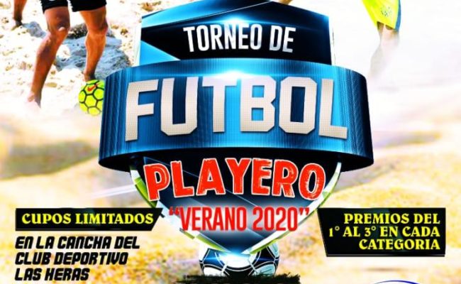 TORNEO DE FUTBOL PLAYERO “VERANO 2020”