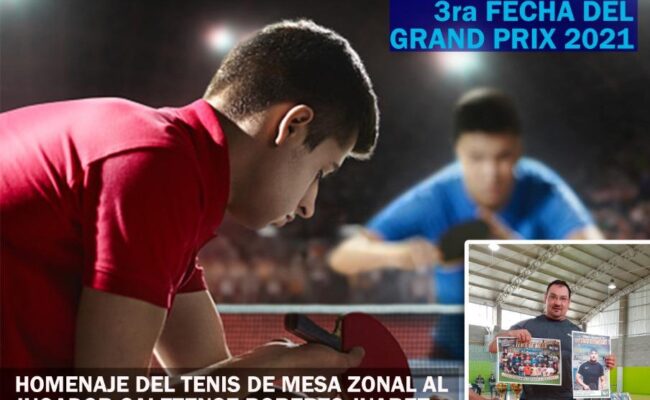 TENIS DE MESA: VIAJA DELEGACION LOCAL A LA  COPA CHALLENGER  “ROBERTO JUÁREZ”