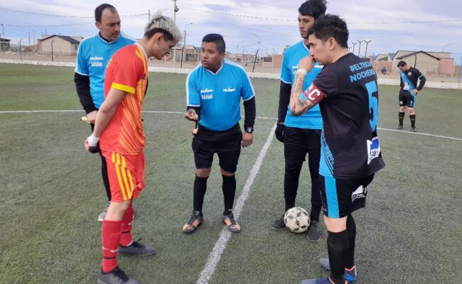 FUTBOL SUBSEDE LAS HERAS :   JUVENTUS Y NOCHEROS  ARRANCARON  GANANDO