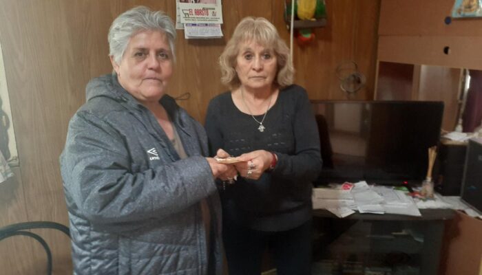 BONO SOLIDARIO:  MARIA BORQUEZ GANO EL SORTEO DEL MES DE SEPTIEMBRE