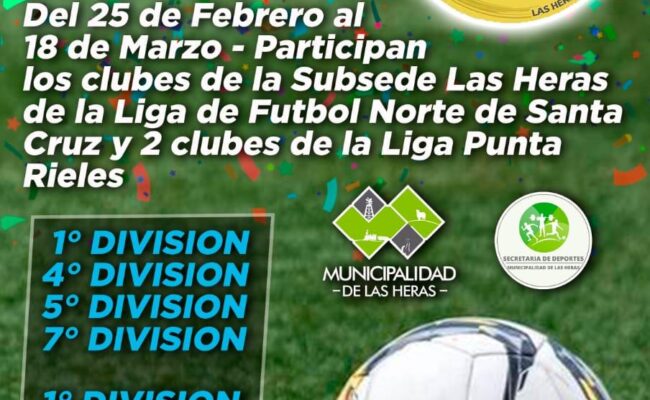 FUTBOL :  ESTE SABADO ARRANCA  LA  SUPERCOPA DE VERANO  “ESTEPA PATAGONICA 2023”
