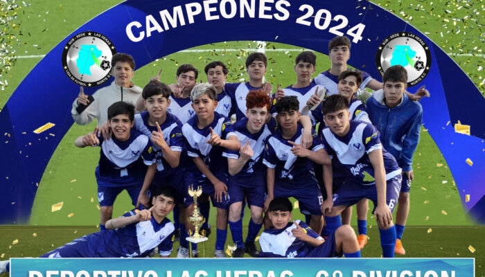 6º DIVISION: DEPORTIVO LAS HERAS CAMPEON AL VENCER POR PENALES A HALCONES