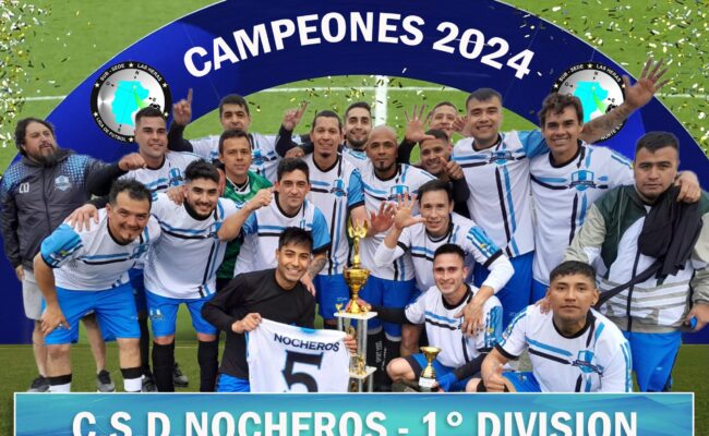 FUTBOL : NOCHEROS VENCIÓ 5 A 4 A LA JUVE EN UN PARTIDAZO Y SE CONSAGRÓ CAMPEÓN  DEL TORNEO “APERTURA” 2024