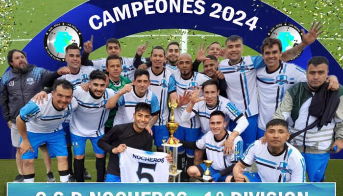 FUTBOL : NOCHEROS VENCIÓ 5 A 4 A LA JUVE EN UN PARTIDAZO Y SE CONSAGRÓ CAMPEÓN  DEL TORNEO “APERTURA” 2024