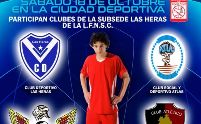 FUTBOL 9º DIVISIÓN: COMIENZA HOY LA SUPERCOPA “111º ANIVERSARIO DE LAS HERAS”