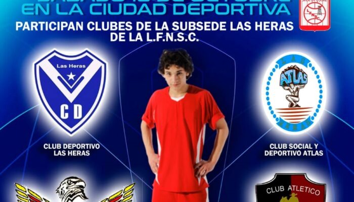 FUTBOL 9º DIVISIÓN: COMIENZA HOY LA SUPERCOPA “111º ANIVERSARIO DE LAS HERAS”