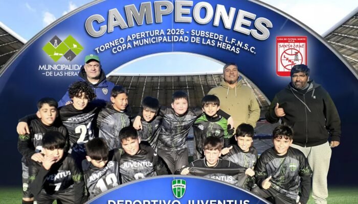 FUTBOL SUBSEDE LAS HERAS:   JUVENTUS  CAMPEÓN DE 8º DIVISIÓN