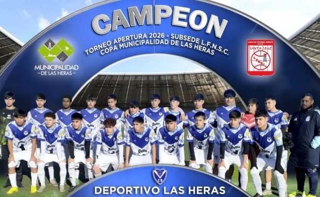 FUTBOL  SUBSEDE LAS HERAS:  DEPORTIVO LAS HERAS CAMPEÓN DE 5º DIVISIÓN