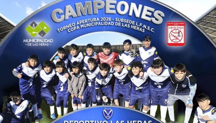 FUTBOL SUBSEDE LAS HERAS:  DEPORTIVO LAS HERAS CAMPEÓN DE 7º DIVISIÓN