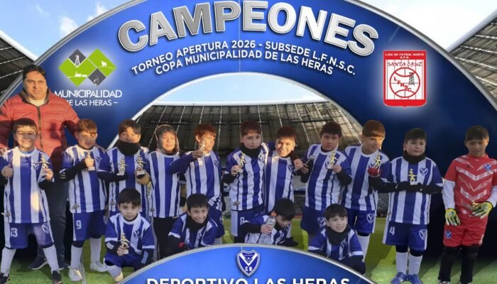 FUTBOL SUBSEDE LAS HERAS:  DEPORTIVO LAS HERAS CAMPEÓN DE 9º DIVISIÓN