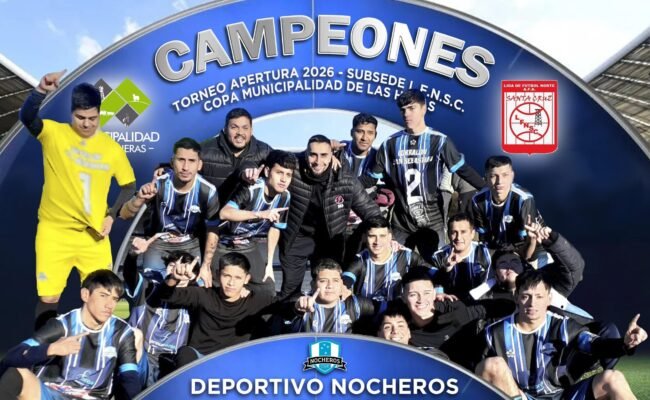 FUTBOL SUBSEDE LAS HERAS:  DEPORTIVO NOCHEROS CAMPEÓN DE 4º DIVISIÓN
