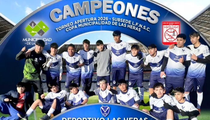 FUTBOL SUBSEDE LAS HERAS:  DEPORTIVO LAS HERAS CAMPEÓN DE 6º DIVISIÓN